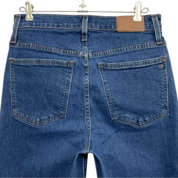 Madewell The Perfect Vintage Wide Leg Jeans Size 27P Blue High Rise Denim - Picture 7 of 10
